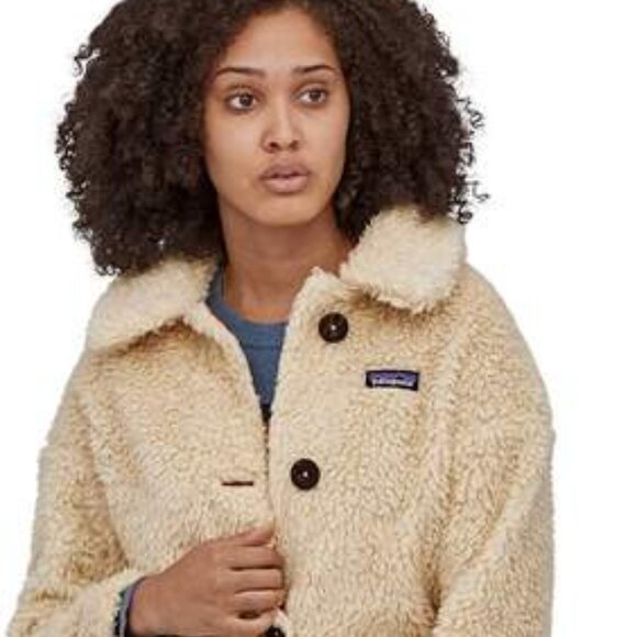 PATAGONIA BNWT Women's Recycled High-Pile Fleece Long Teddy Coat XS - Picture 3 of 7